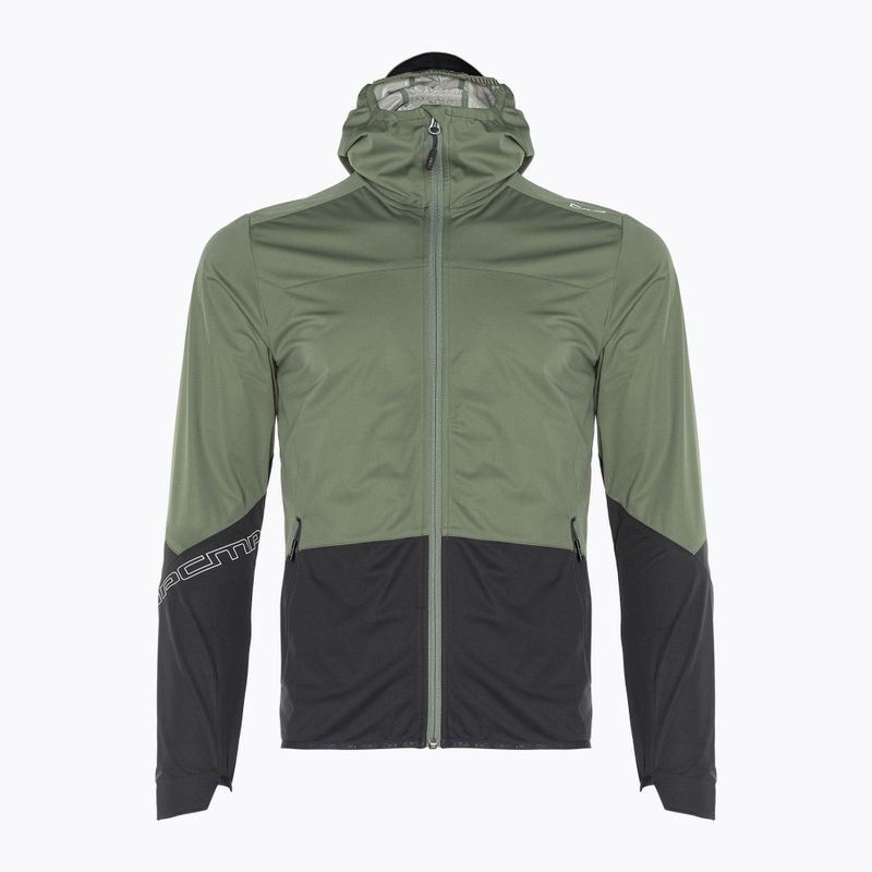 Vyriška softshell striukė CMF Zip Hood salvia