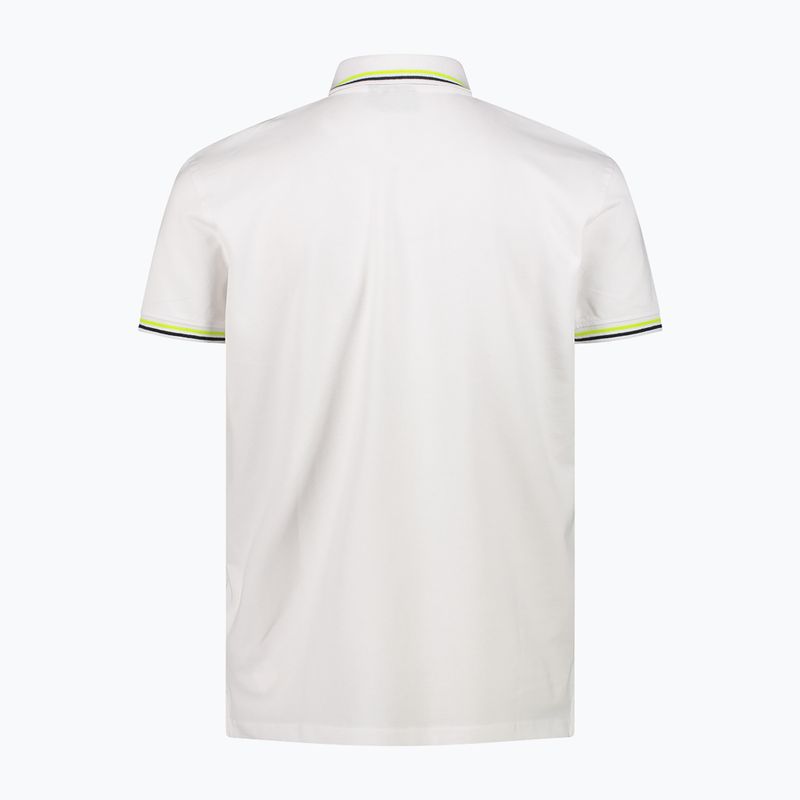 Vyriški polo marškinėliai CMP 34D5987 bianco 2