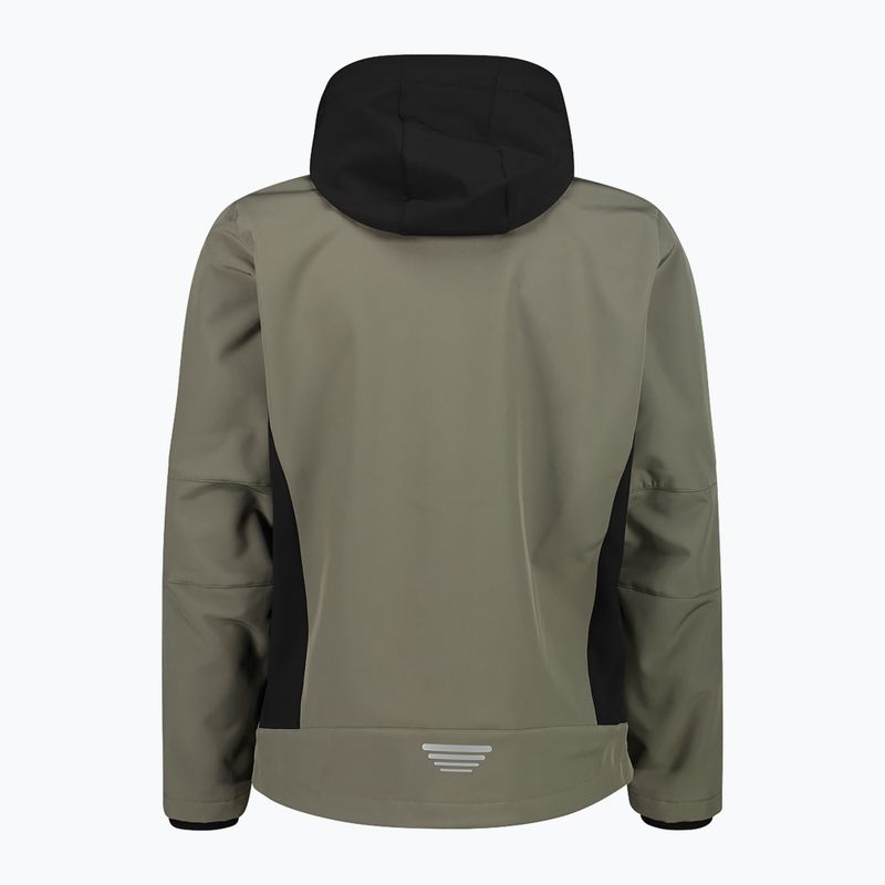 Vyriška softshell striukė CMP 3A01787N olive / nero 2