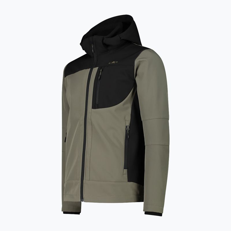 Vyriška softshell striukė CMP 3A01787N olive / nero 3