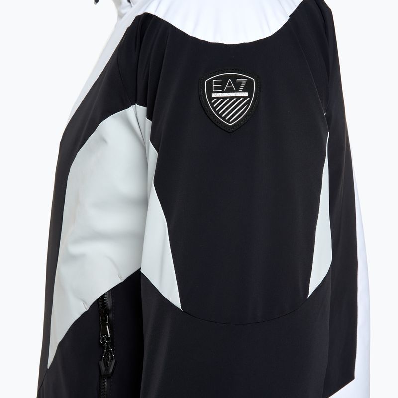 Vyriška slidinėjimo striukė EA7 Emporio Armani Ski Cortina Colorblock Toray black 3