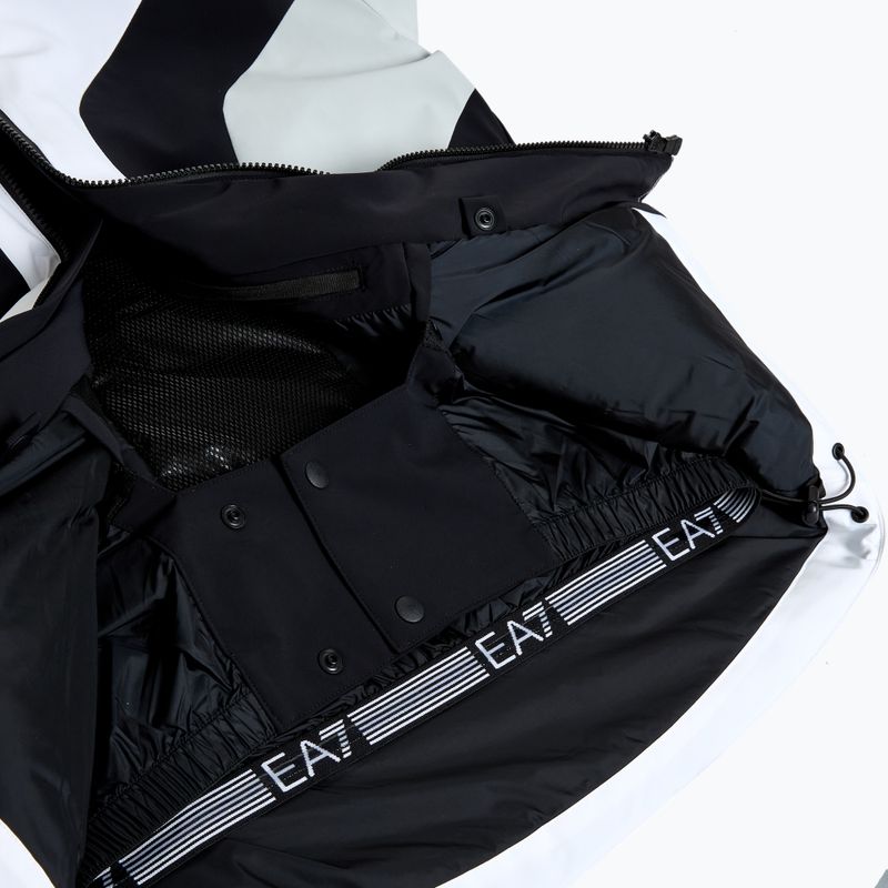Vyriška slidinėjimo striukė EA7 Emporio Armani Ski Cortina Colorblock Toray black 7