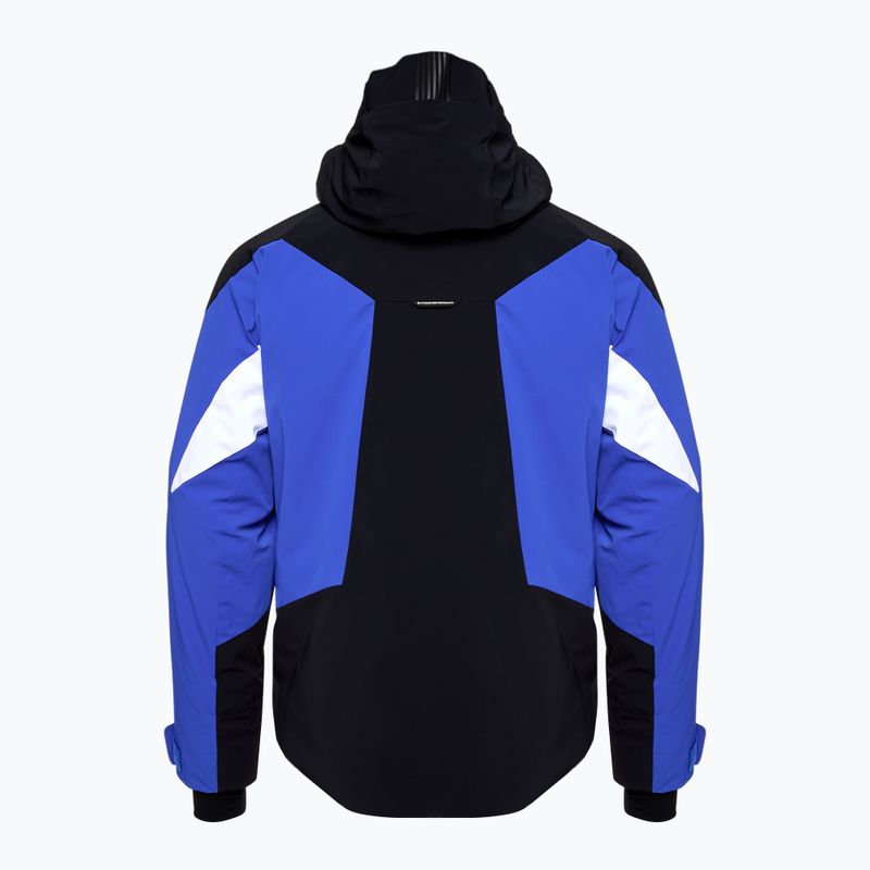Vyriška slidinėjimo striukė EA7 Emporio Armani Ski Cortina Colorblock Toray new royal blue 2