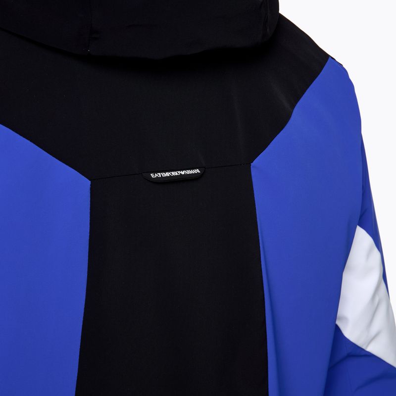 Vyriška slidinėjimo striukė EA7 Emporio Armani Ski Cortina Colorblock Toray new royal blue 7