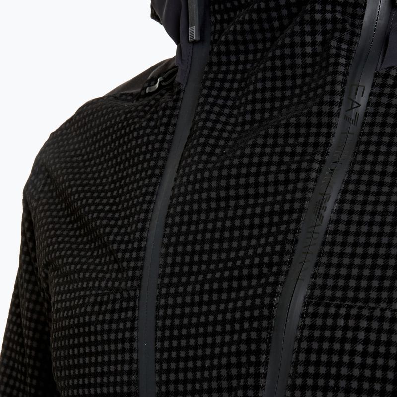 Vyriška slidinėjimo striukė EA7 Emporio Armani Ski St. Moritz Fashion black 3