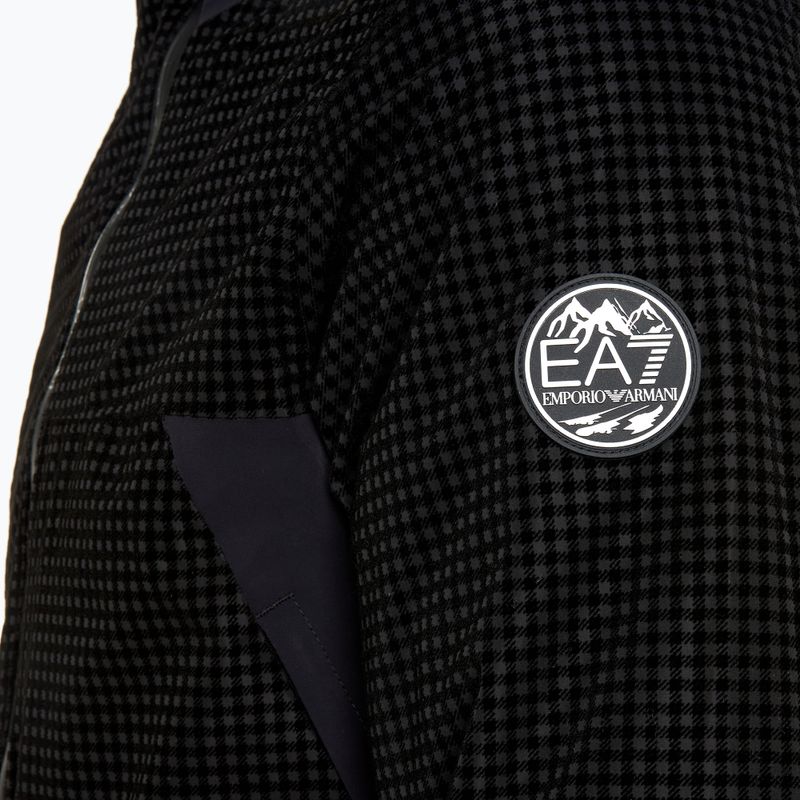 Vyriška slidinėjimo striukė EA7 Emporio Armani Ski St. Moritz Fashion black 4