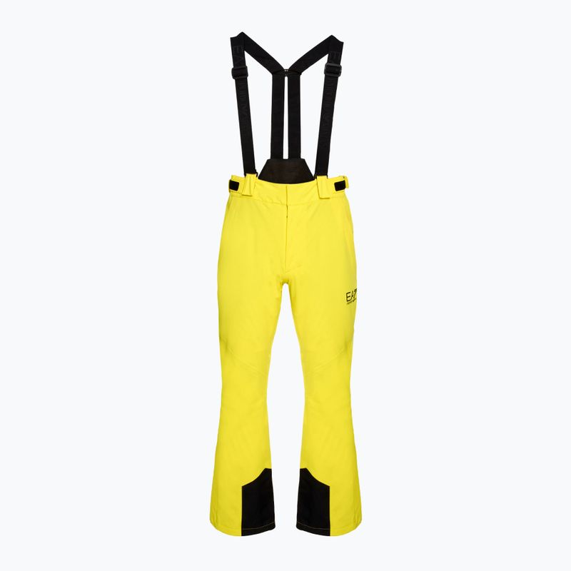 Vyriškos slidinėjimo kelnės EA7 Emporio Armani Ski Kitzbuhel Protectum blazing yellow