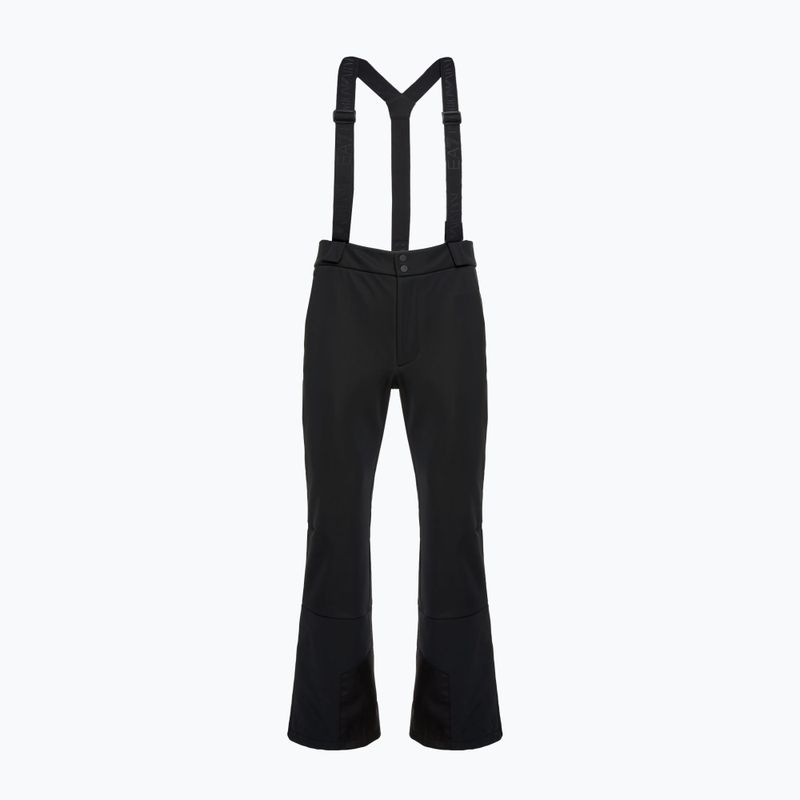 Vyriškos slidinėjimo kelnės EA7 Emporio Armani Ski Kitzbuhel Softshell black