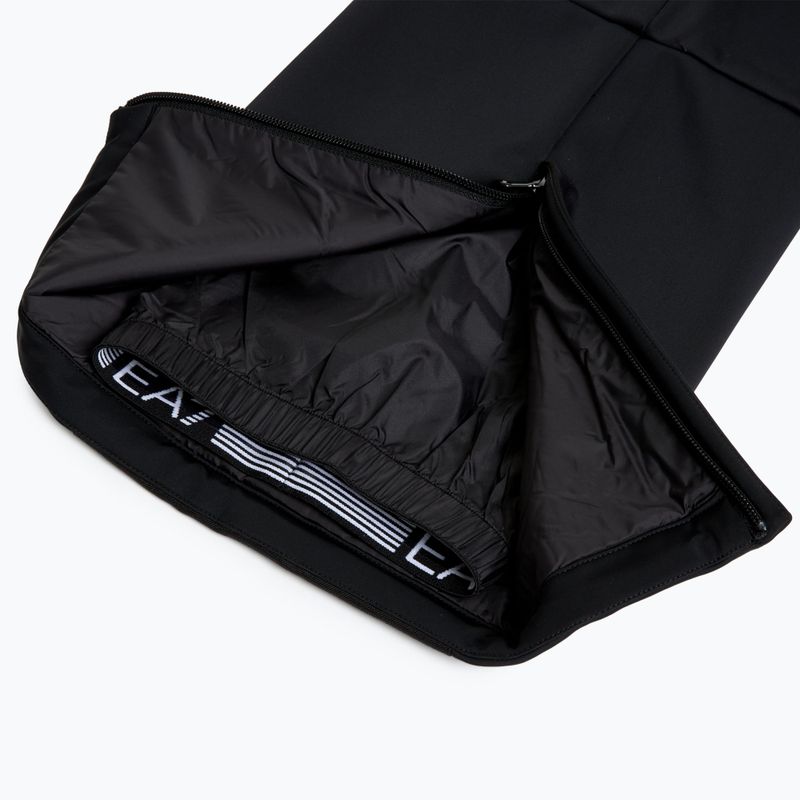 Vyriškos slidinėjimo kelnės EA7 Emporio Armani Ski Kitzbuhel Softshell black 3