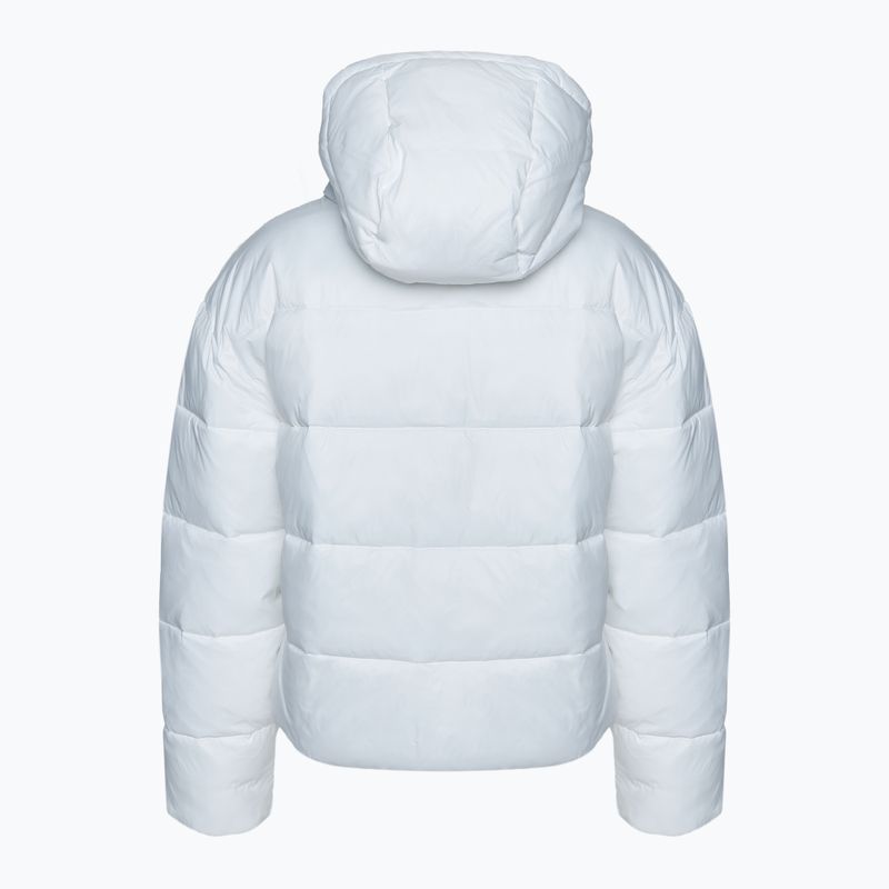 Moteriška striukė EA7 Emporio Armani Train Shiny ECO Extra Padded Bomberka white 2