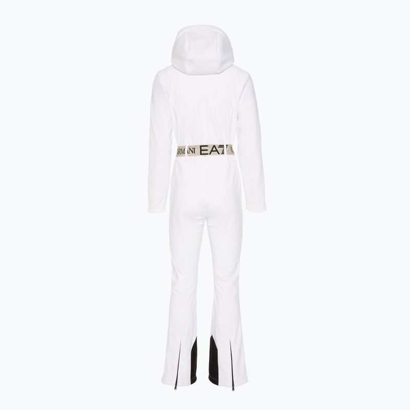 Moteriškas slidinėjimo kombinezonas EA7 Emporio Armani Ski Kitzbuhel Softshell white 2