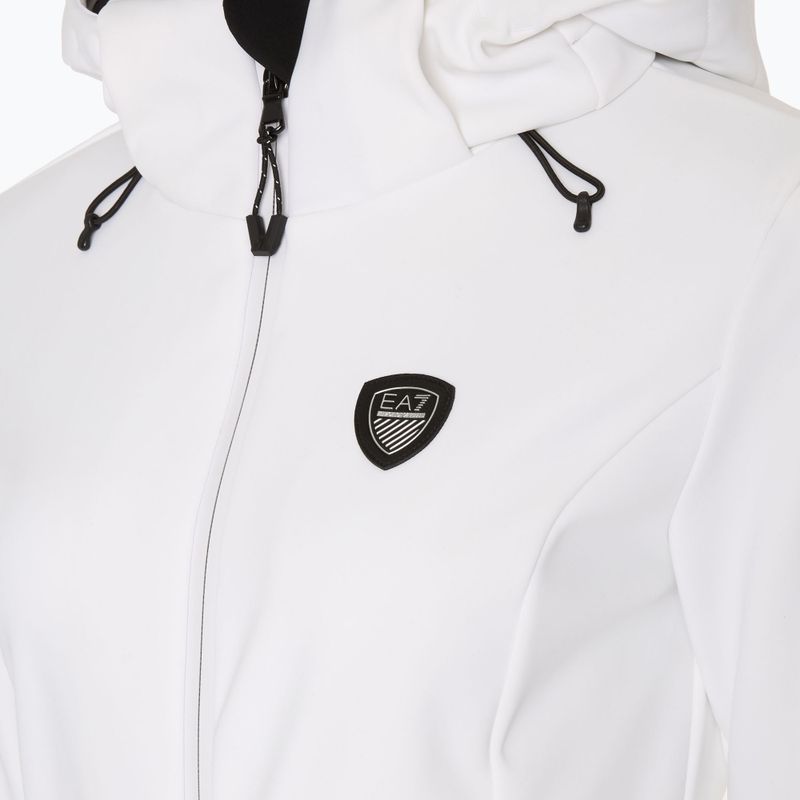 Moteriškas slidinėjimo kombinezonas EA7 Emporio Armani Ski Kitzbuhel Softshell white 3