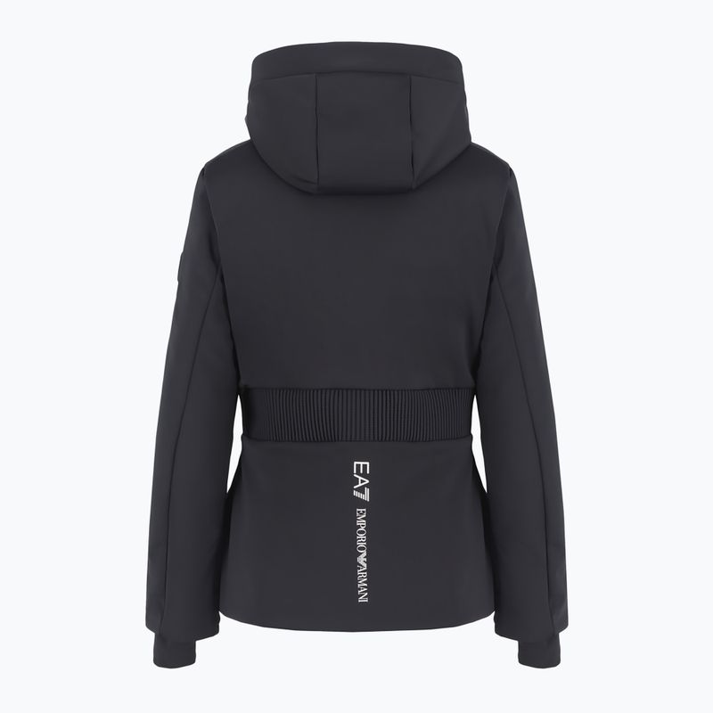 Moteriška slidinėjimo striukė EA7 Emporio Armani Ski Kitzbuhel Softshell black 2