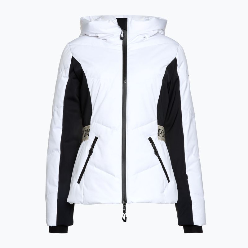 Moteriška slidinėjimo striukė EA7 Emporio Armani Kitzbuhel Protectum Thermore white