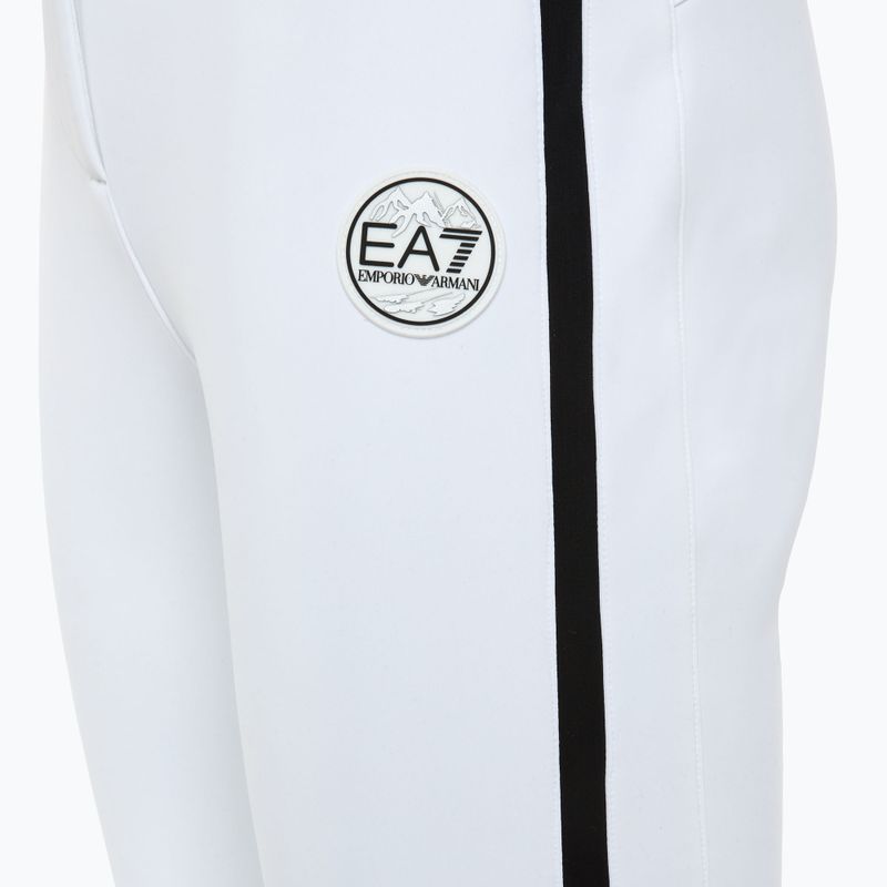 Moteriškos slidinėjimo kelnės EA7 Emporio Armani Ski St. Moritz Fashion white 3