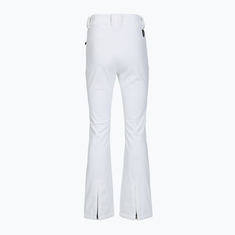 Moteriškos slidinėjimo kelnės EA7 Emporio Armani Ski Kitzbuhel High Waisted Softshell white 2