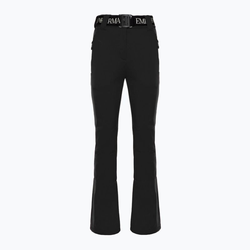 Moteriškos slidinėjimo kelnės EA7 Emporio Armani Ski Kitzbuhel High Waisted Softshell black