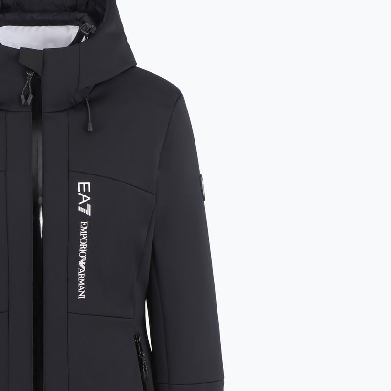 Slidinėjimo komplektas EA7 Emporio Armani Ski Kitzbuhel Softshell Tris striukė + kelnės + liemenė black 4