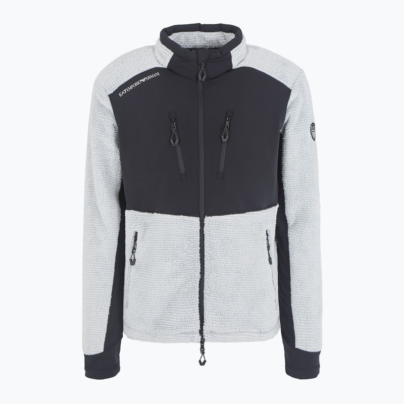 Vyriškas slidinėjimo džemperis EA7 Emporio Armani Ski Cortina Polarfleece T-Top quiet gray