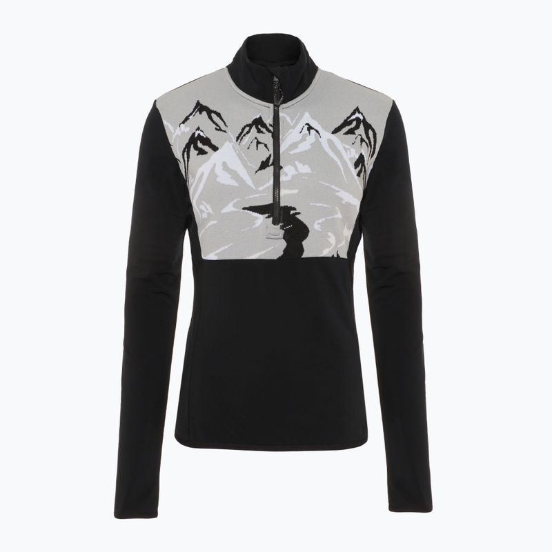 Moteriškas slidinėjimo džemperis EA7 Emporio Armani Ski St. Moritz Powerstretch T-Top black