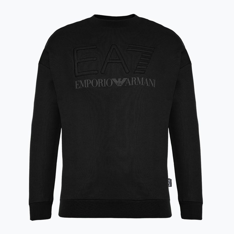 Džemperis EA7 Emporio Armani Train Logo Series Embroidery T-Top Coft black