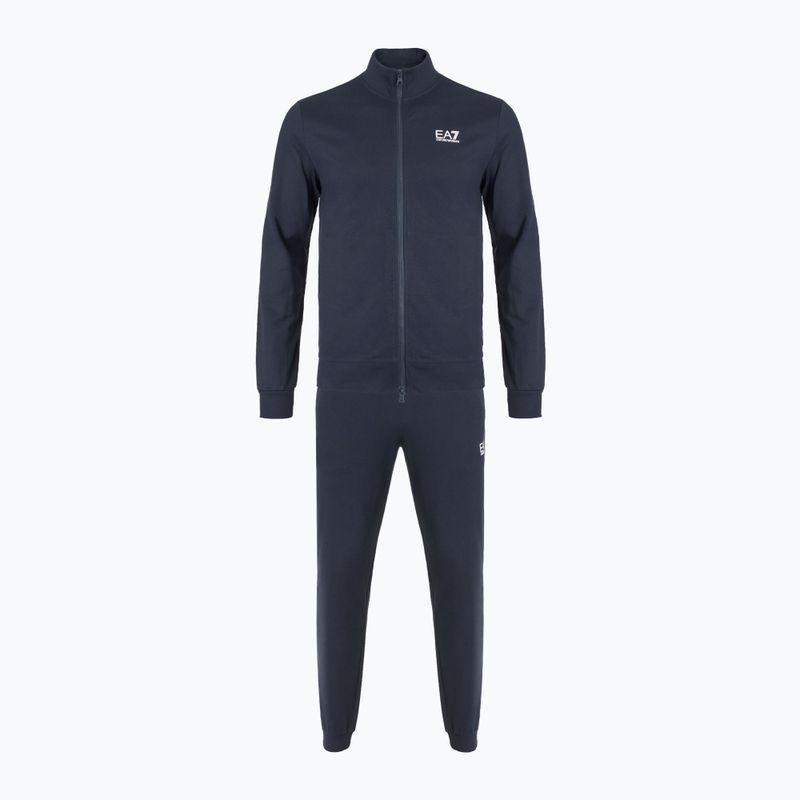 Vyriškas sportinis kostiumas EA7 Emporio Armani Train Core Identity FZ armani blue