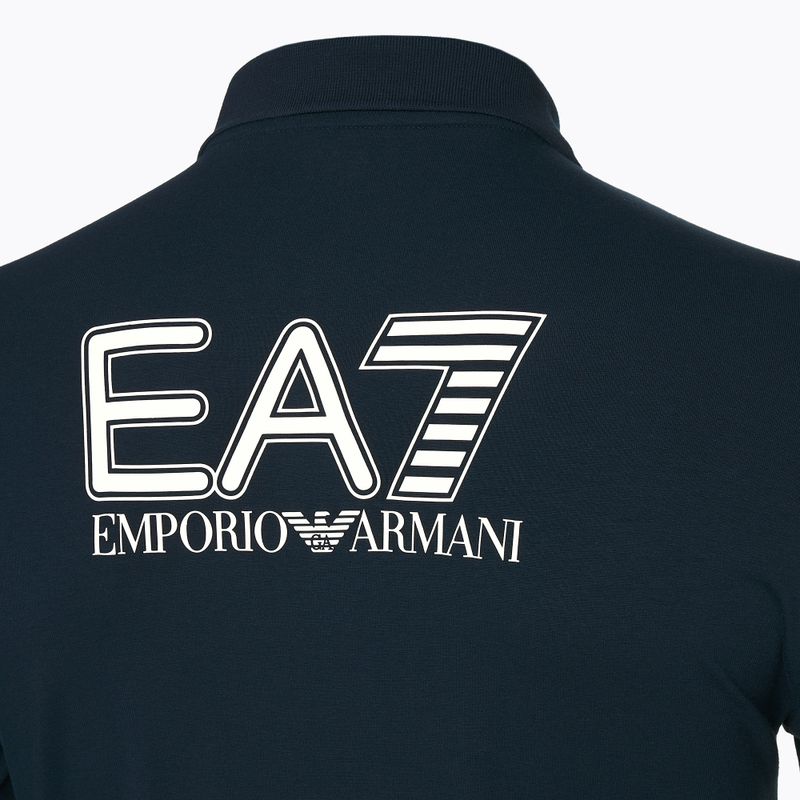 Vyriški marškinėliai EA7 Emporio Armani Train Visibility Polo armani blue 4