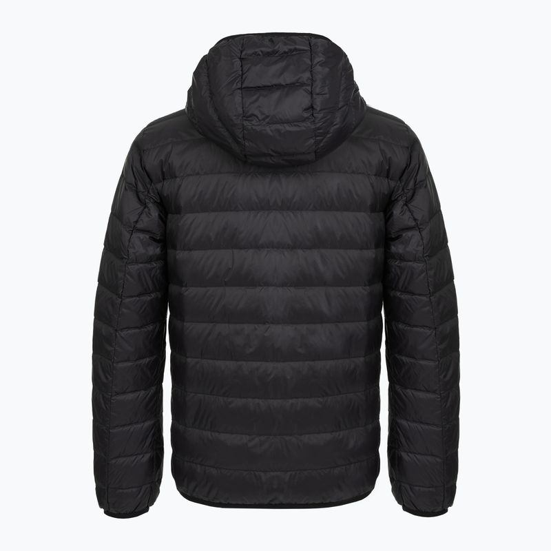Vyriška striukė EA7 Emporio Armani Train Core Id Down Light Jacket Hoodie black 2