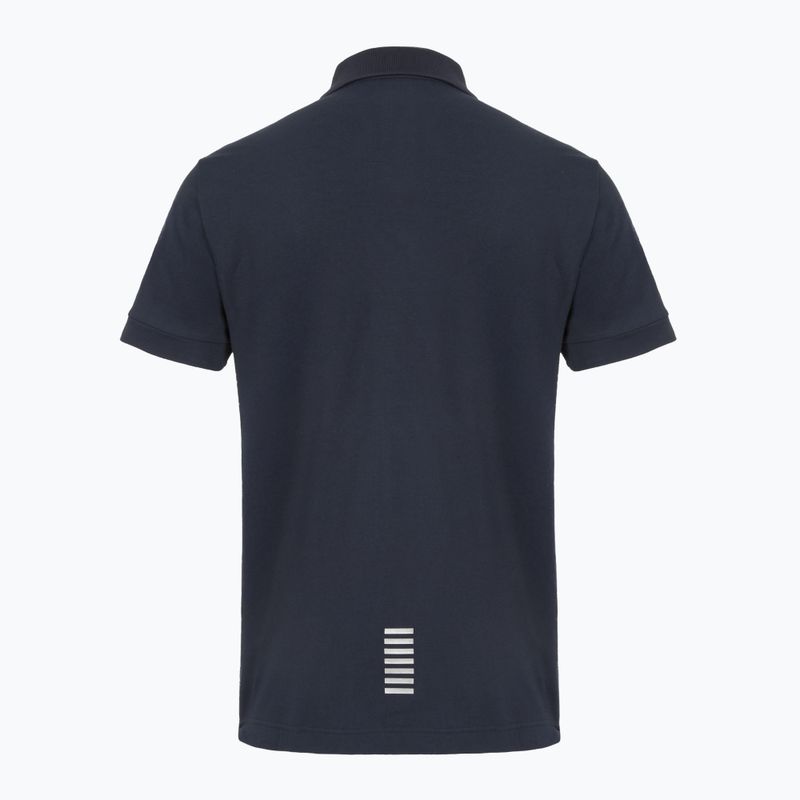 Vyriški polo marškinėliai EA7 Emporio Armani Core Identity Polo armani blue 2