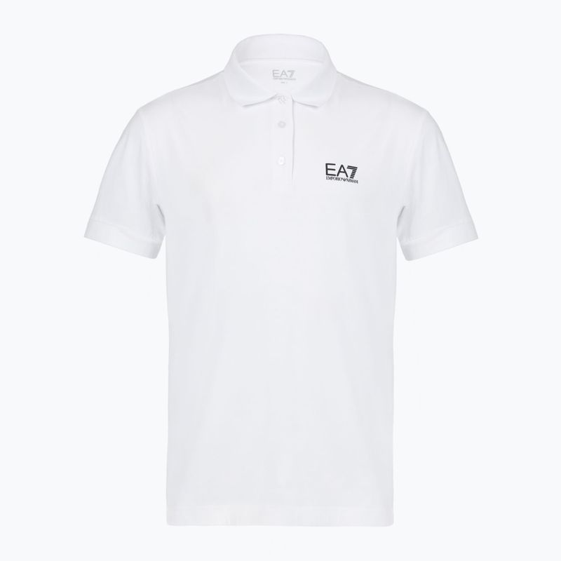 Vyriški polo marškinėliai EA7 Emporio Armani Core Identity Polo white