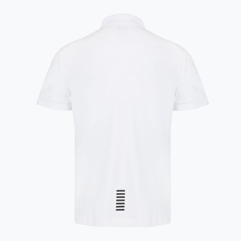 Vyriški polo marškinėliai EA7 Emporio Armani Core Identity Polo white 2