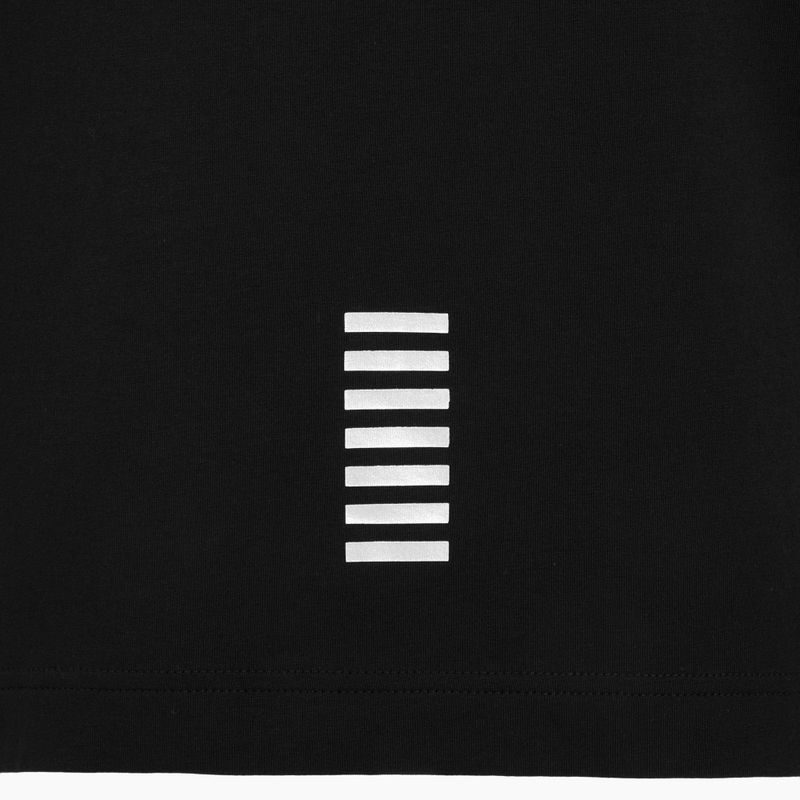 Vyriški polo marškinėliai EA7 Emporio Armani Core Identity Piqué Polo black 4
