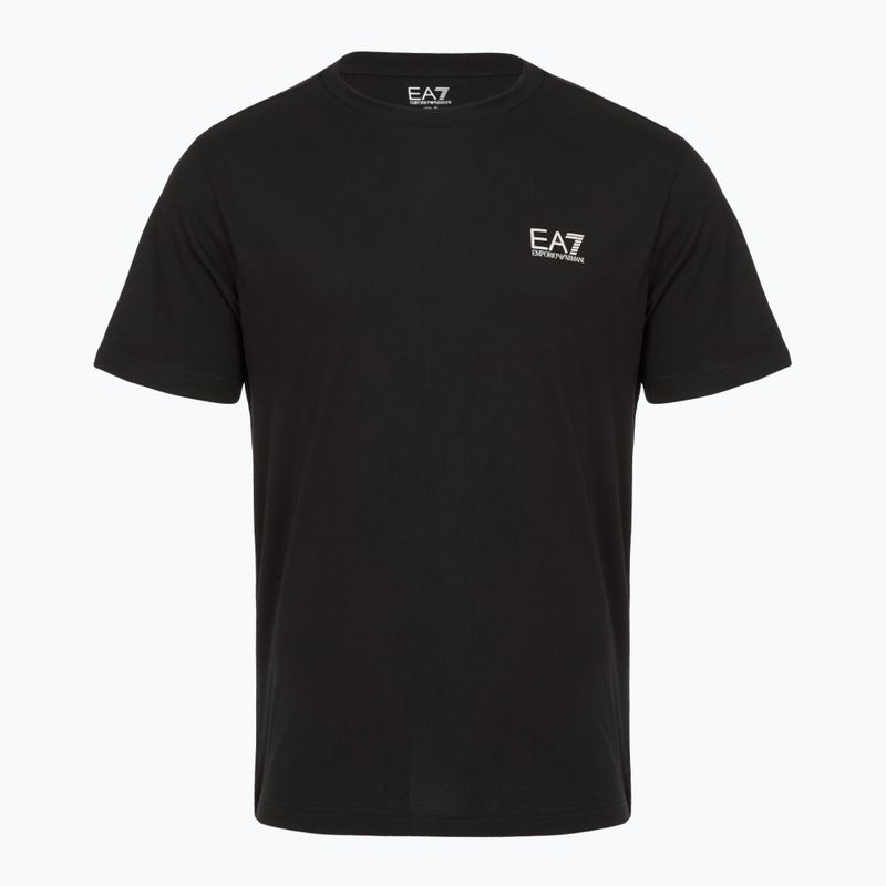 Vyriški marškinėliai EA7 Emporio Armani Pima Cotton Core Identity juoda