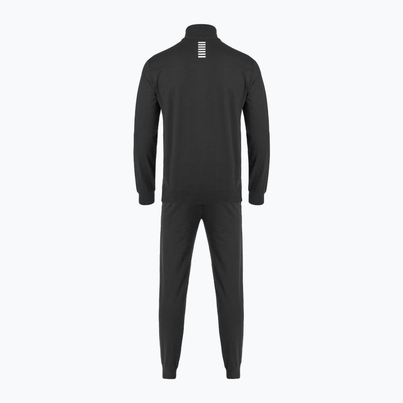 Vyriškas sportinis kostiumas EA7 Emporio Armani Train Core Identity Tracksuit FZ black 2