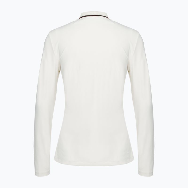 Moteriški marškinėliai ilgomis rankovėmis EA7 Emporio Armani Golf Pro Polo silver birch 2