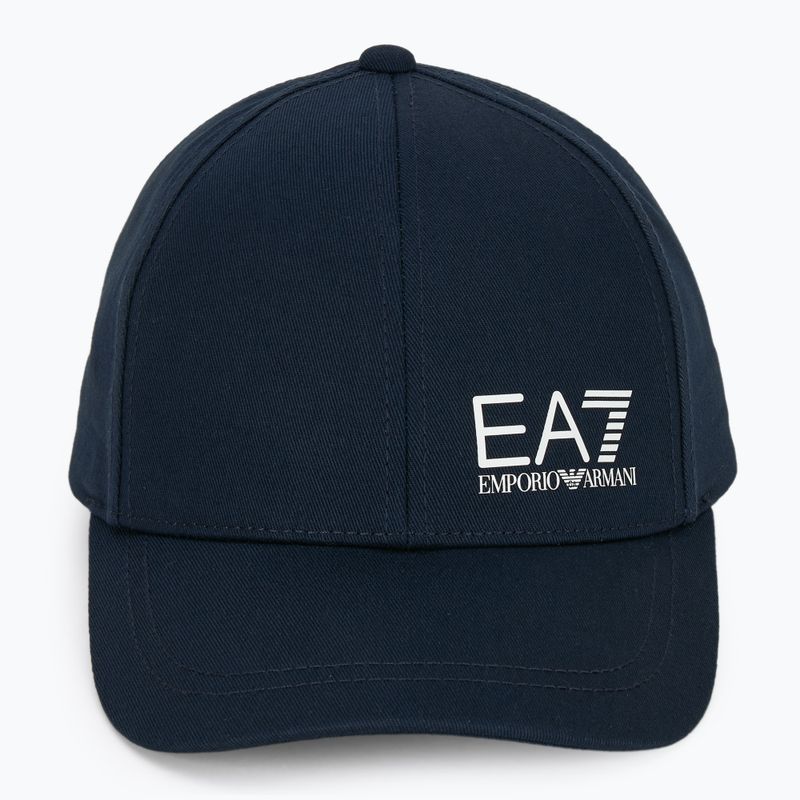 Kepurė su snapeliu EA7 Emporio Armani TrainCore IdentityLogo armani blue / white 2
