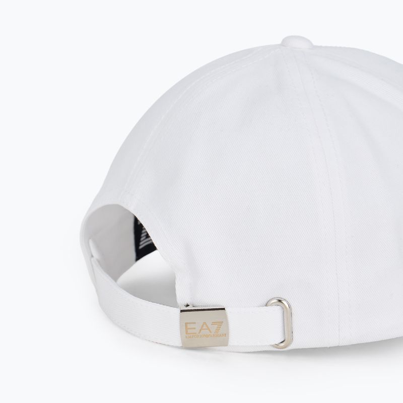 EA7 Emporio Armani TrainCore IdentityLogo balta/juoda beisbolo kepuraitė 4