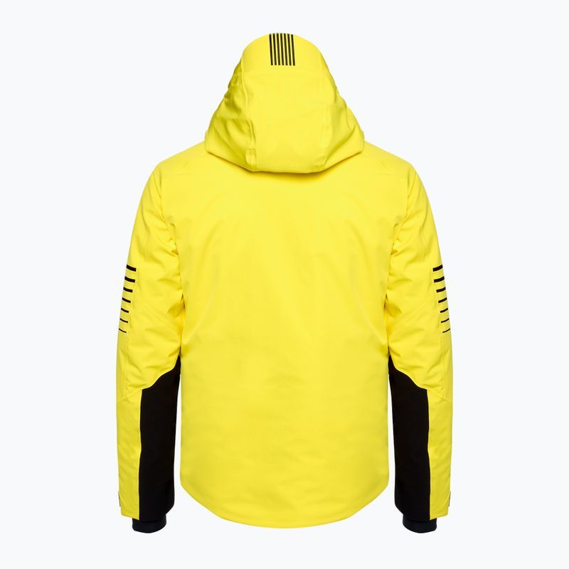 Vyriška slidinėjimo striukė EA7 Emporio Armani Ski Kitzbuhel Protectum Logo blazing yellow 2