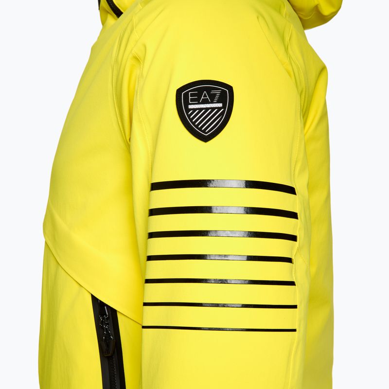Vyriška slidinėjimo striukė EA7 Emporio Armani Ski Kitzbuhel Protectum Logo blazing yellow 6