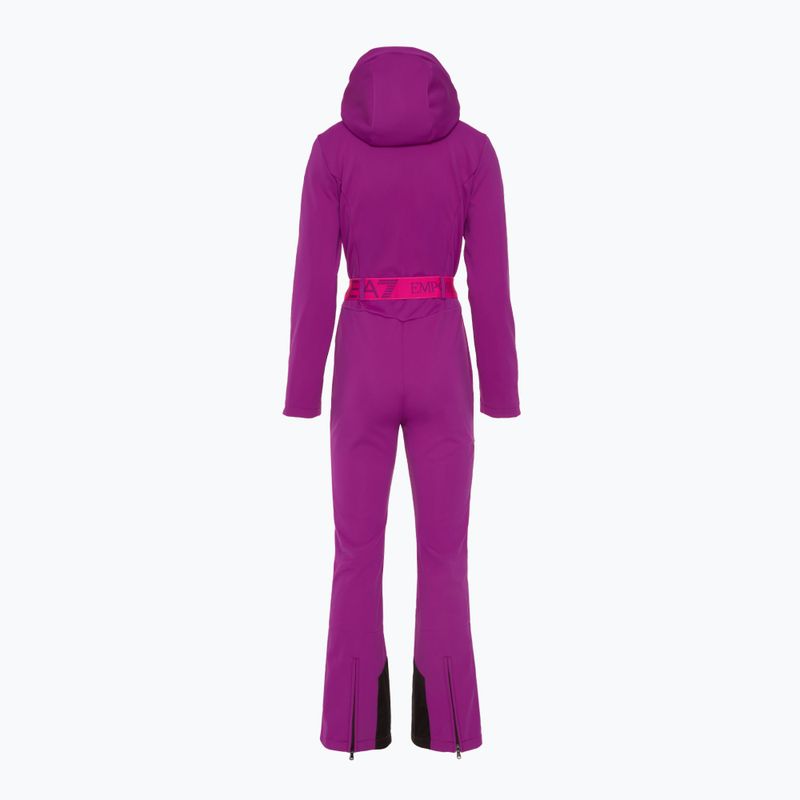 Moteriškas slidinėjimo kombinezonas EA7 Emporio Armani Ski Kitzbuhel Softshell hollyhock 2