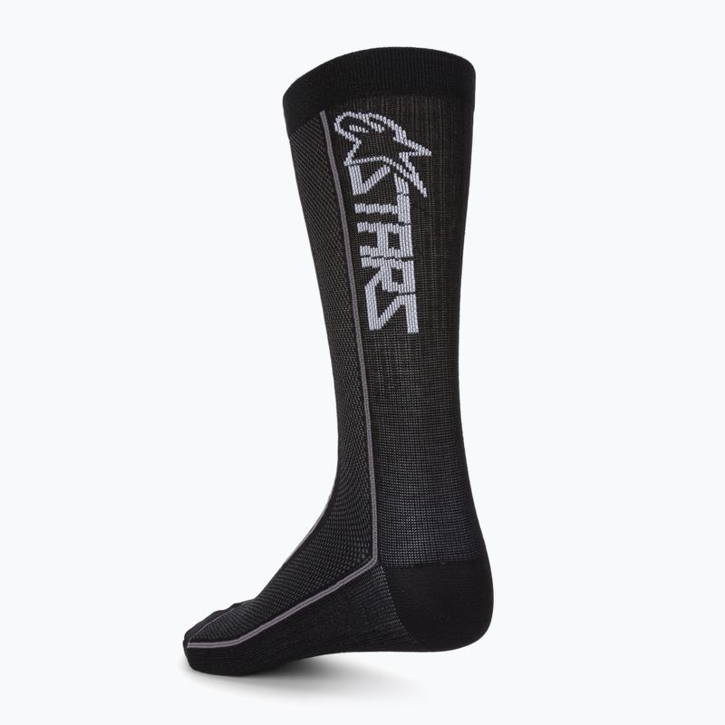 Vyriškos dviratininkų kojinės Alpinestars Summer 22 black 2