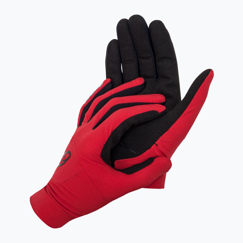 Vyriškos dviratininkų pirštinės Alpinestars Drop 4.0 red