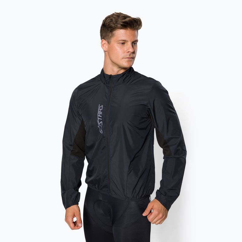Alpinestars Nevada Pakuojama juoda vyriška dviratininko striukė 3