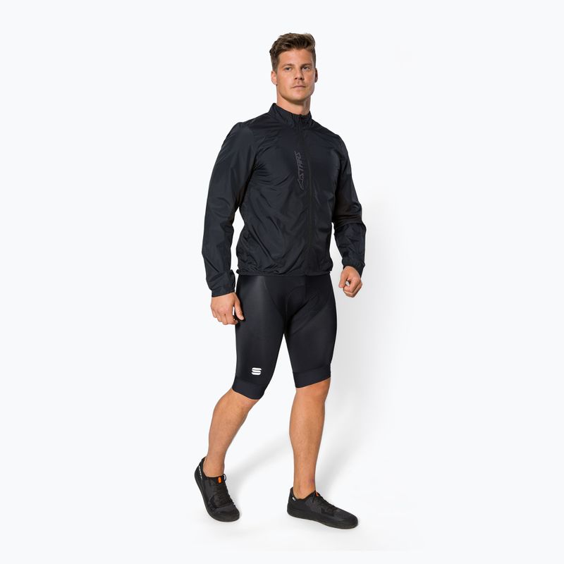 Alpinestars Nevada Pakuojama juoda vyriška dviratininko striukė 4