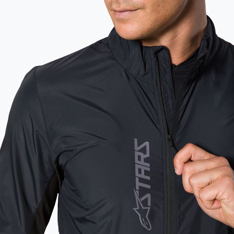 Alpinestars Nevada Pakuojama juoda vyriška dviratininko striukė 6