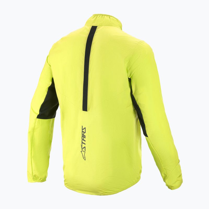 Vyriška dviratininko striukė Alpinestars Nevada Packable yellow fluo 2