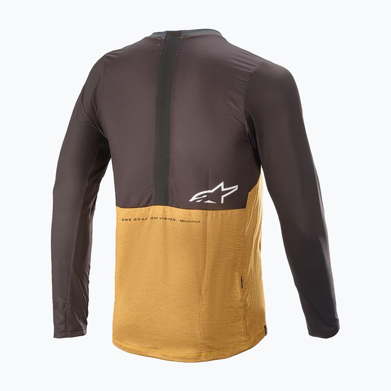 Vyriška dviratininkų apranga ilgomis rankovėmis Alpinestars Alps 6.0 V2 tangerine/black 2