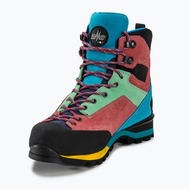 Moteriški žygio batai Lomer Badia High Mtx turquoise/begon 7