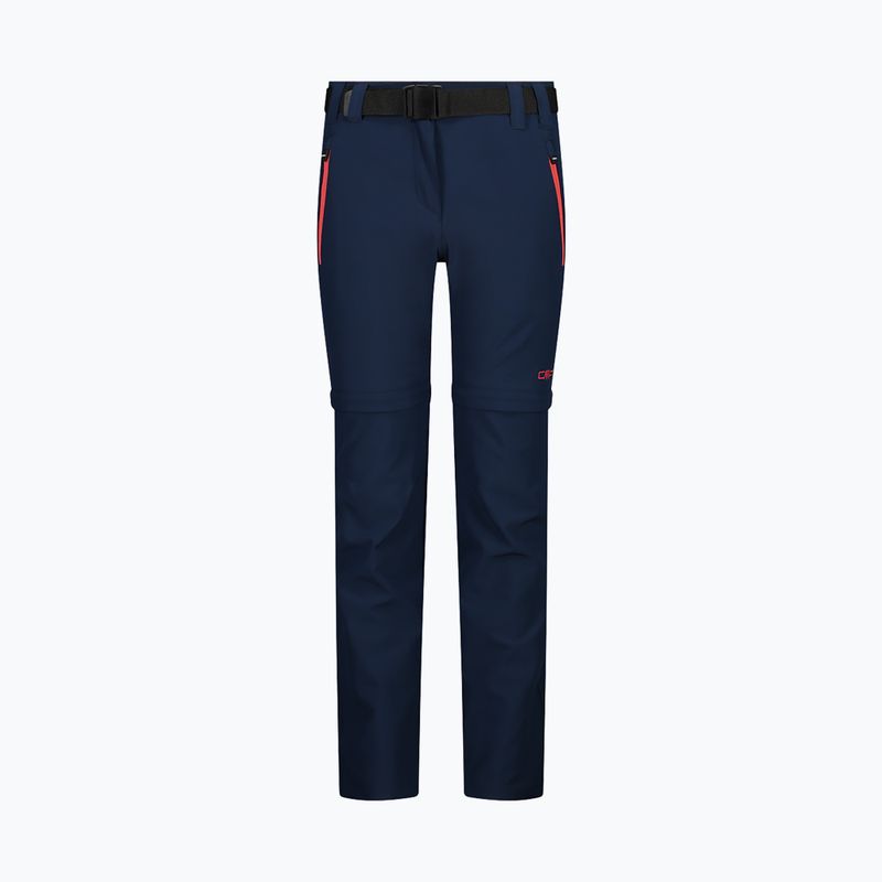 CMP Zip Off vaikiškos trekingo kelnės tamsiai mėlynos 3T51445/00ML