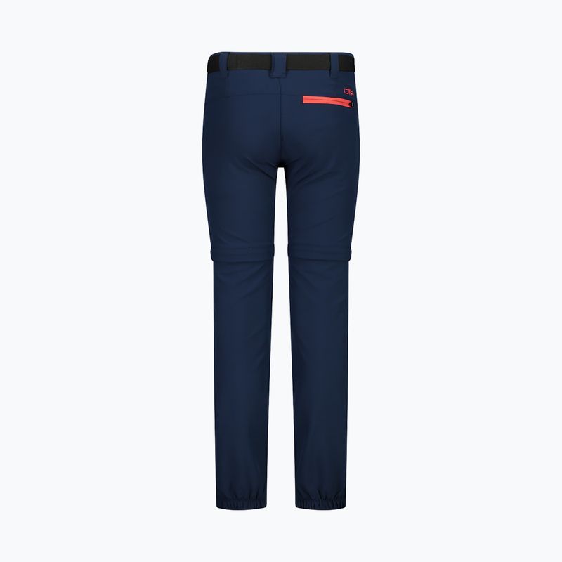CMP Zip Off vaikiškos trekingo kelnės tamsiai mėlynos 3T51445/00ML 2